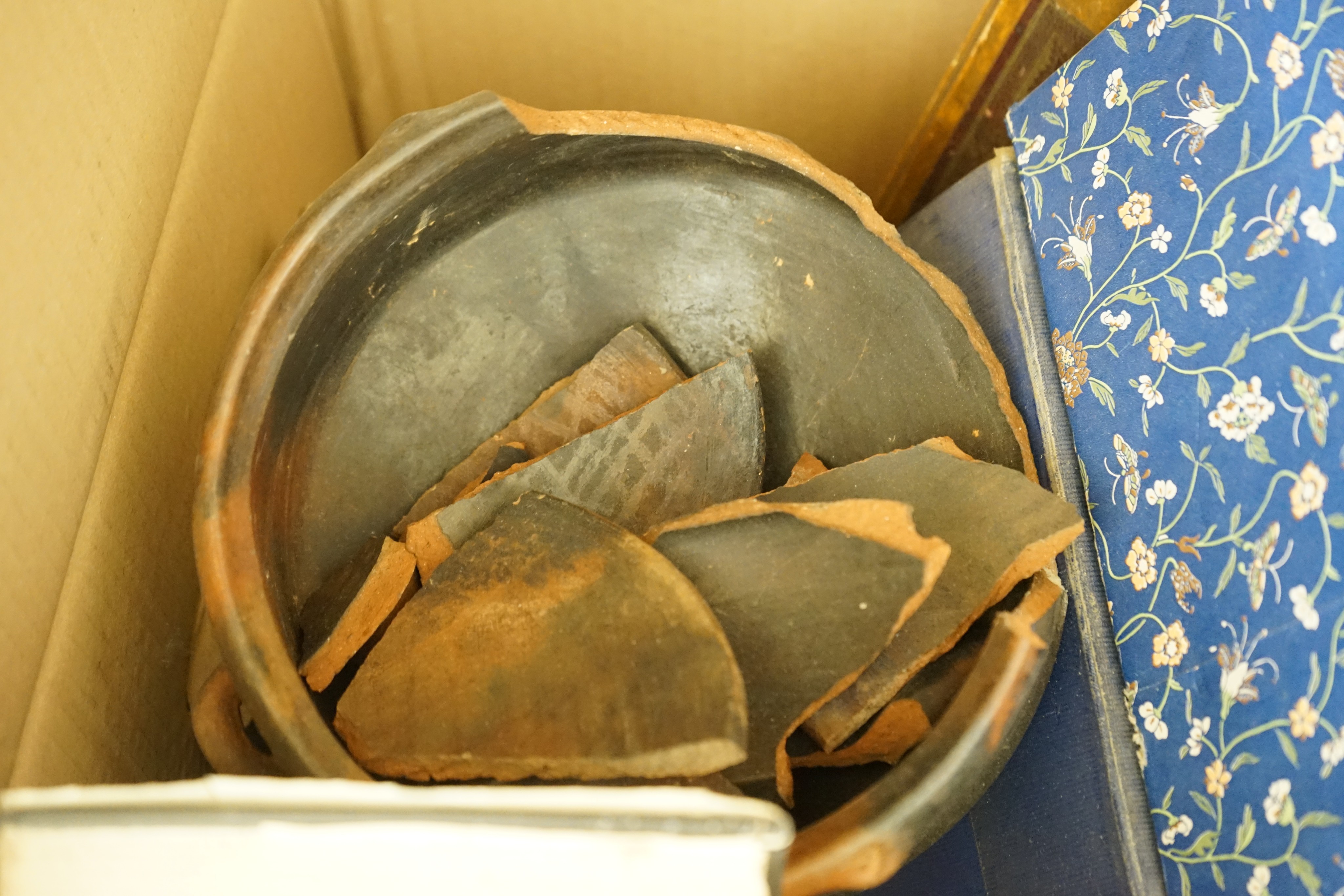 A box of miscellaneous Victorian games and an early Monopoly